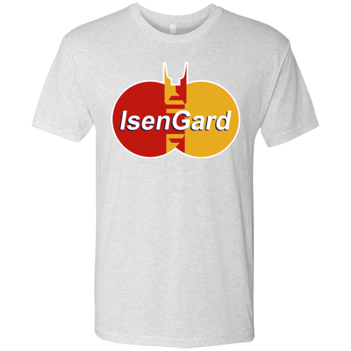 T-Shirts Heather White / Small Isengard Men's Triblend T-Shirt