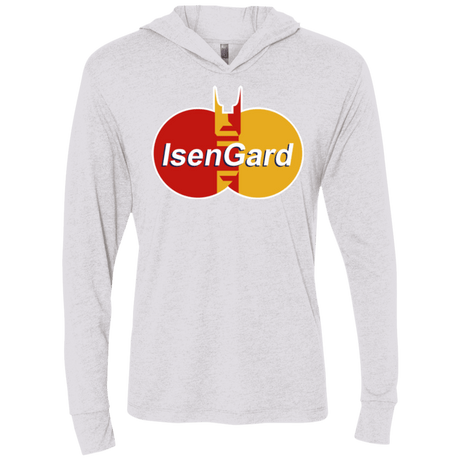 T-Shirts Heather White / X-Small Isengard Triblend Long Sleeve Hoodie Tee