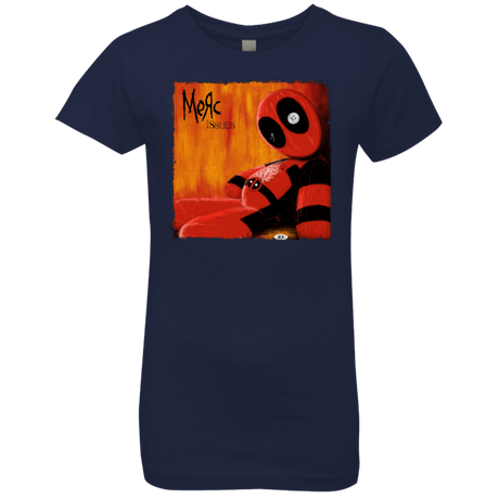 T-Shirts Midnight Navy / YXS Issues Girls Premium T-Shirt