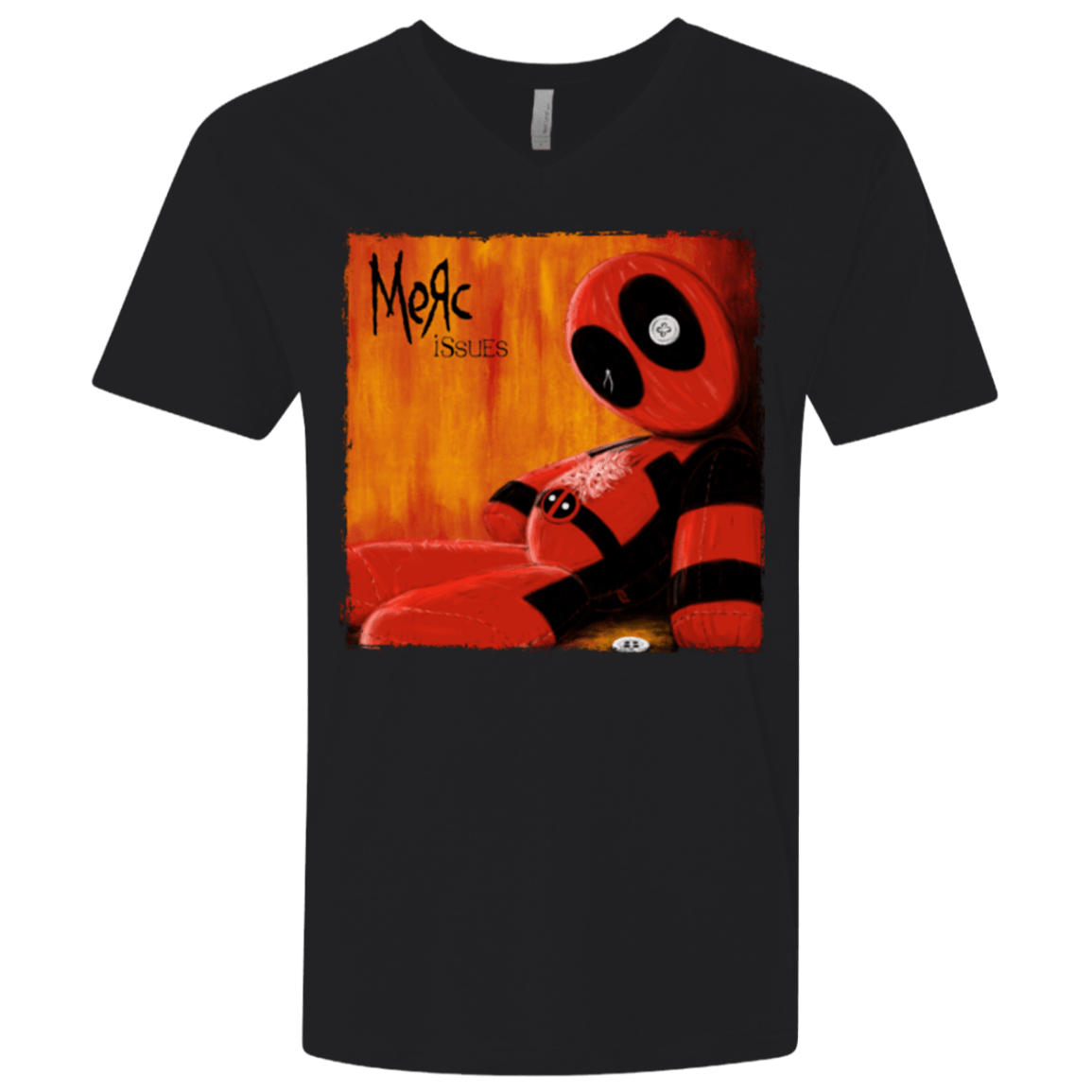 T-Shirts Black / X-Small Issues Men's Premium V-Neck
