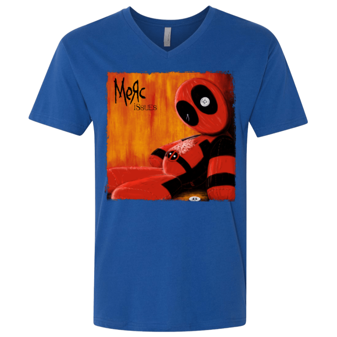 T-Shirts Royal / X-Small Issues Men's Premium V-Neck