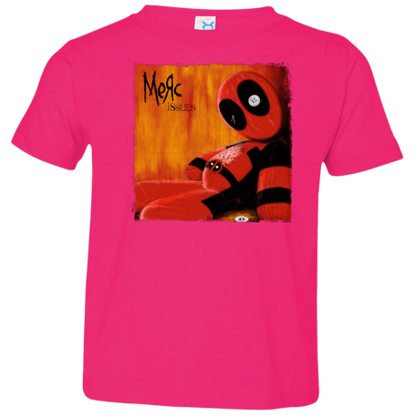 T-Shirts Hot Pink / 2T Issues Toddler Premium T-Shirt