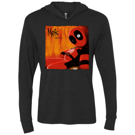 T-Shirts Vintage Black / X-Small Issues Triblend Long Sleeve Hoodie Tee