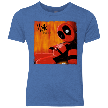 T-Shirts Vintage Royal / YXS Issues Youth Triblend T-Shirt