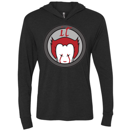 T-Shirts Vintage Black / X-Small IT 3 (2) Triblend Long Sleeve Hoodie Tee