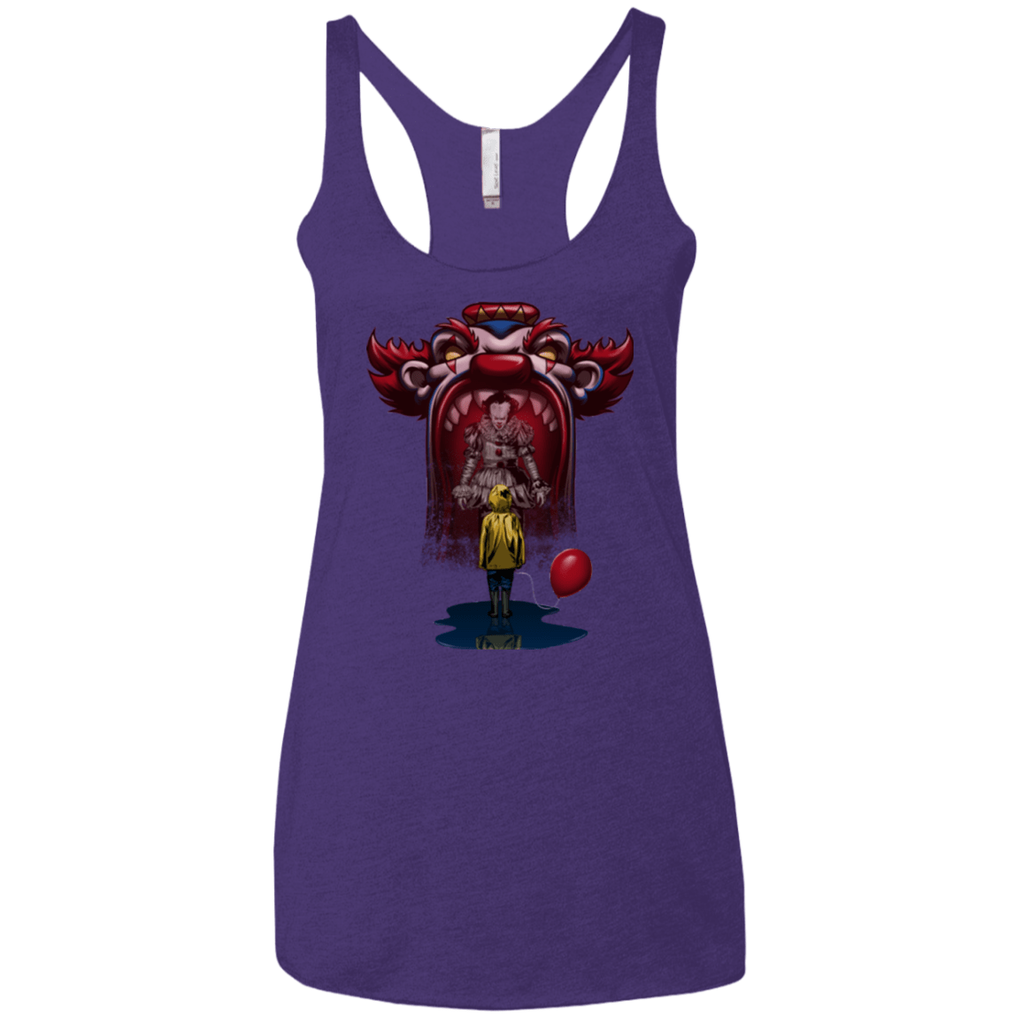 T-Shirts Purple Rush / X-Small It Can Be Fun Women's Triblend Racerback Tank