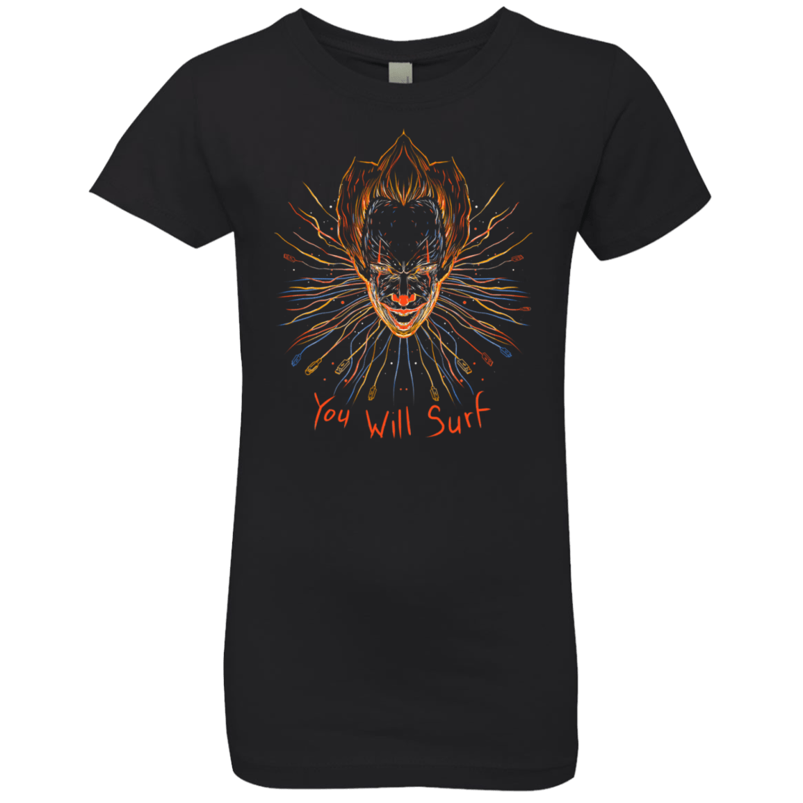 T-Shirts Black / YXS IT Clown Girls Premium T-Shirt