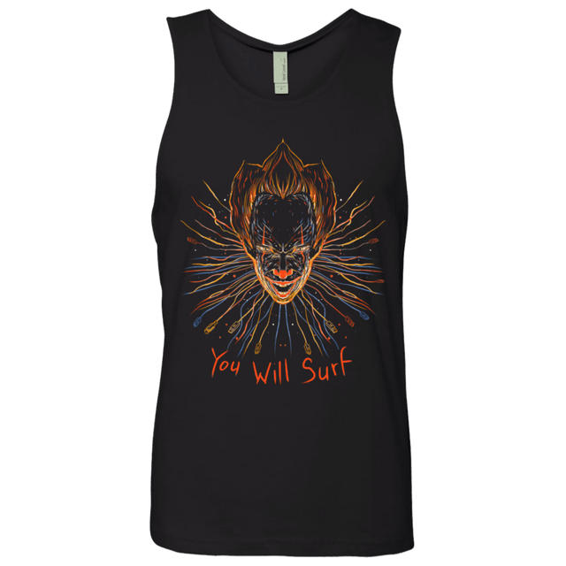 T-Shirts Black / S IT Clown Men's Premium Tank Top