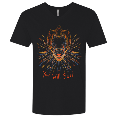 T-Shirts Black / X-Small IT Clown Men's Premium V-Neck