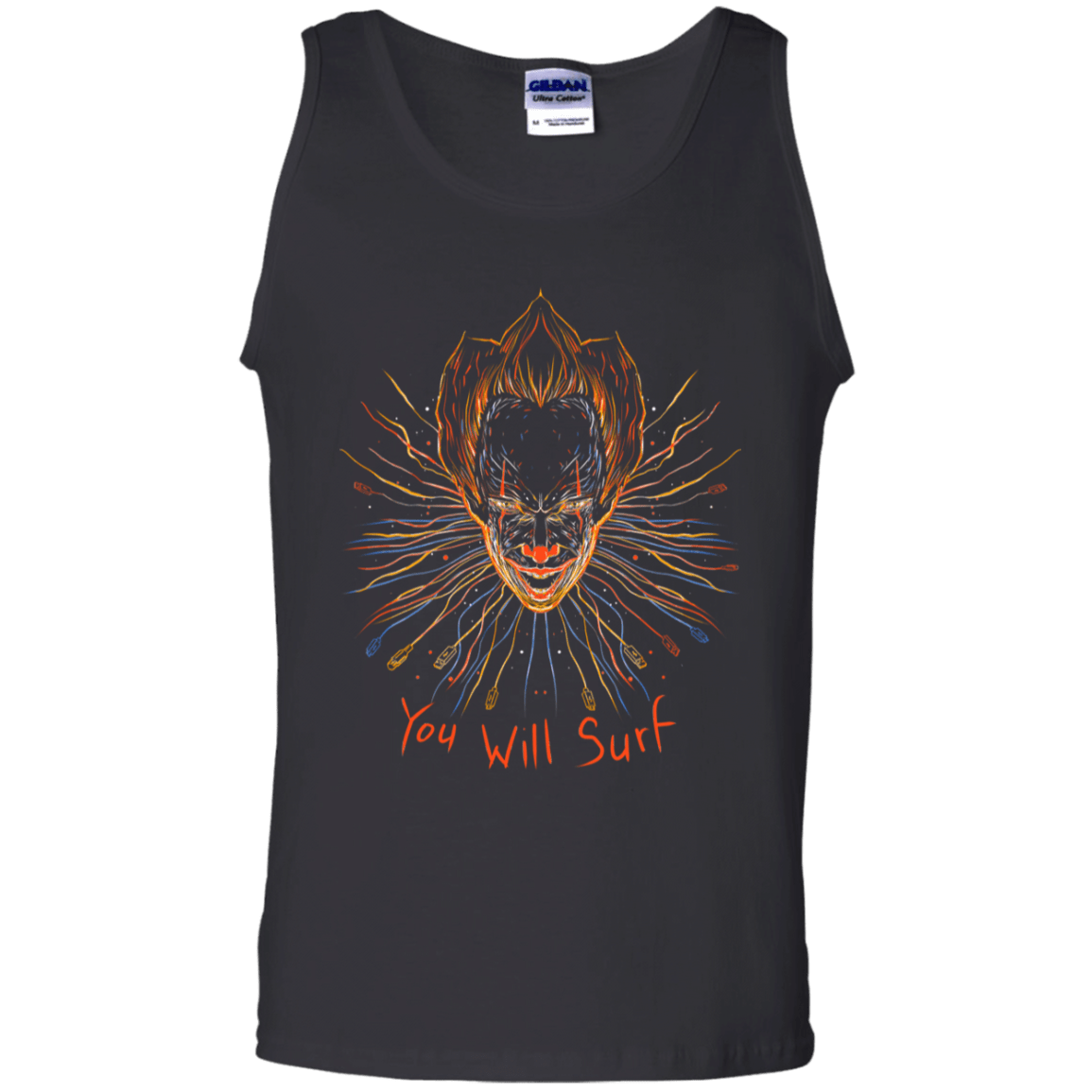 T-Shirts Black / S IT Clown Men's Tank Top