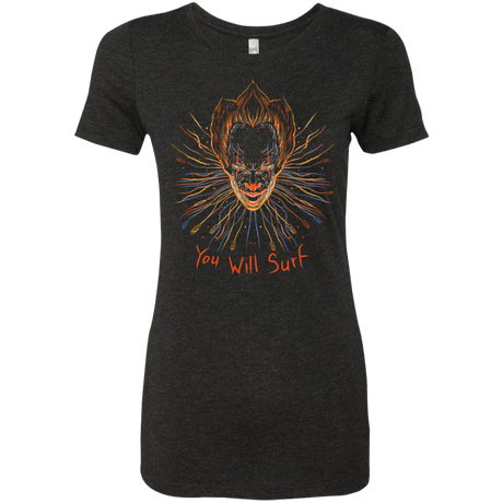 T-Shirts Vintage Black / S IT Clown Women's Triblend T-Shirt