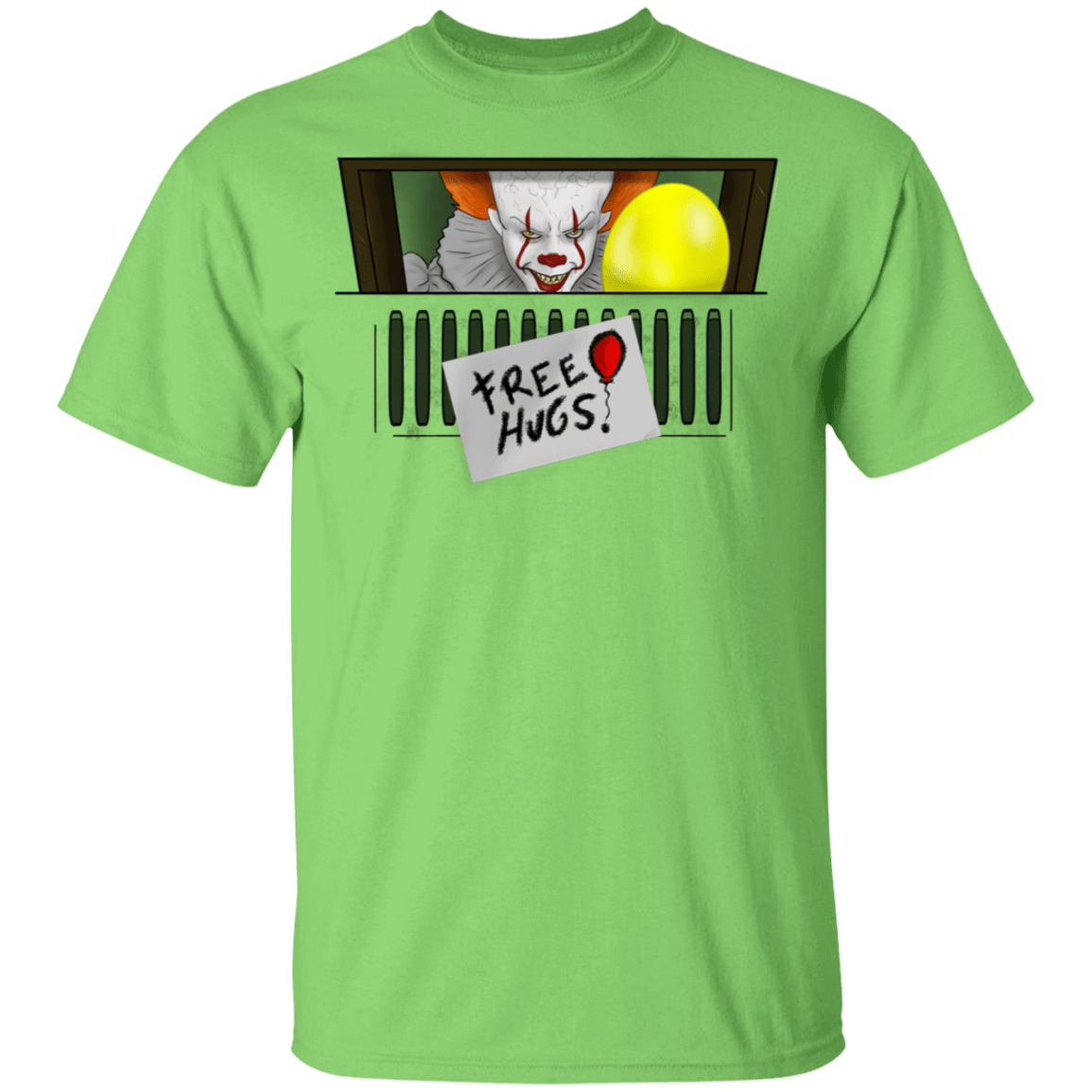 T-Shirts Lime / S IT Free Hugs 2017 T-Shirt