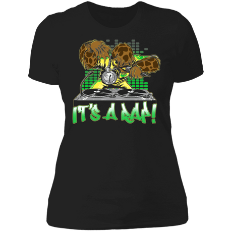 T-Shirts Black / X-Small It's A Rap Women's Premium T-Shirt