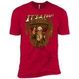 T-Shirts Red / YXS It's a trap!! Boys Premium T-Shirt