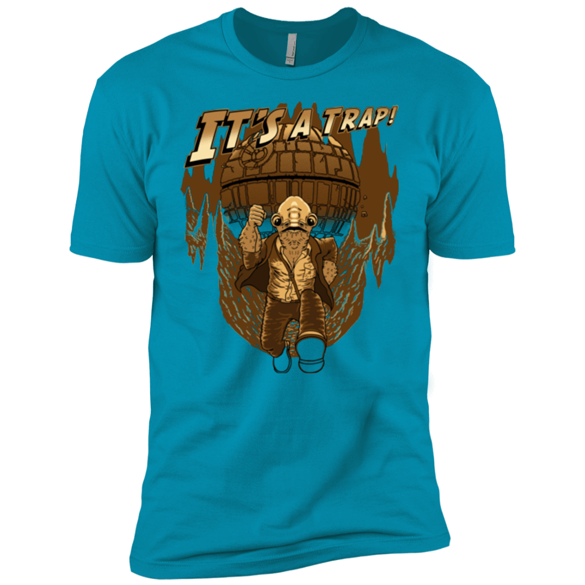 T-Shirts Turquoise / YXS It's a trap!! Boys Premium T-Shirt