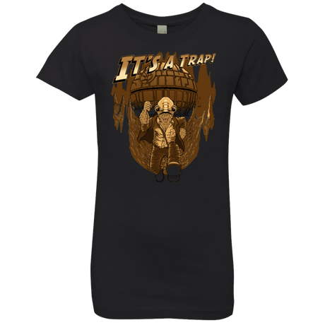 T-Shirts Black / YXS It's a trap!! Girls Premium T-Shirt