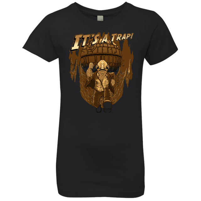 T-Shirts Black / YXS It's a trap!! Girls Premium T-Shirt