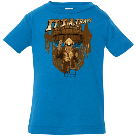 T-Shirts Cobalt / 6 Months It's a trap!! Infant PremiumT-Shirt