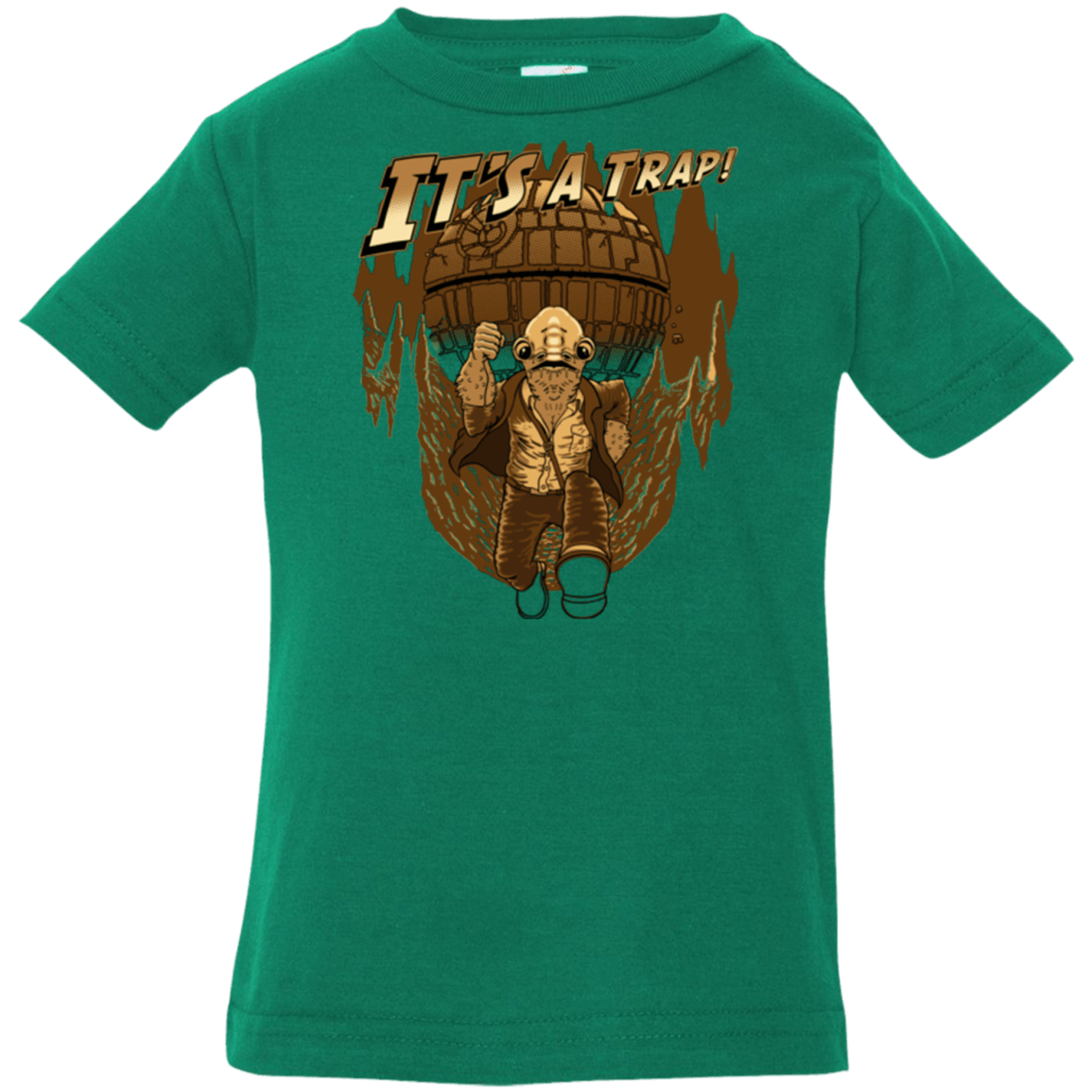 T-Shirts Kelly / 6 Months It's a trap!! Infant PremiumT-Shirt