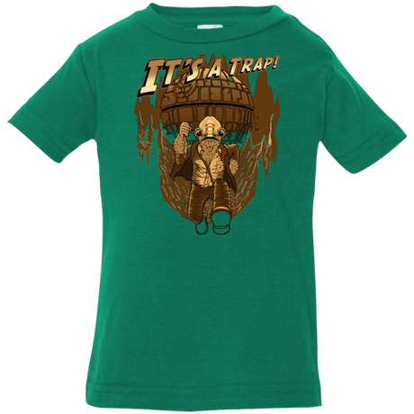 T-Shirts Kelly / 6 Months It's a trap!! Infant PremiumT-Shirt