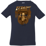 T-Shirts Navy / 6 Months It's a trap!! Infant PremiumT-Shirt