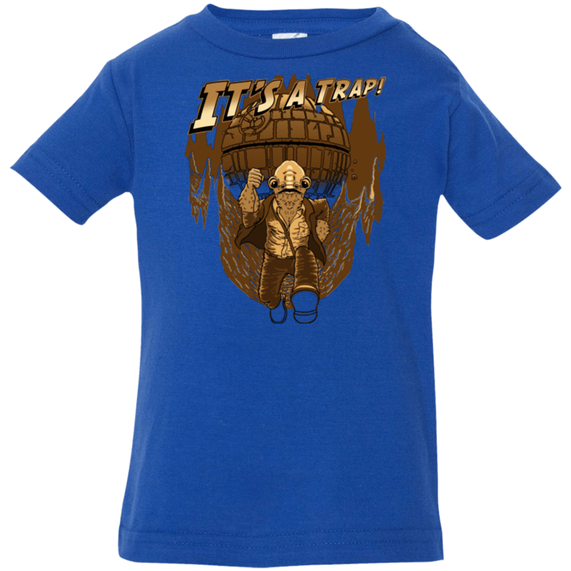 T-Shirts Royal / 6 Months It's a trap!! Infant PremiumT-Shirt