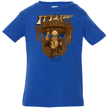T-Shirts Royal / 6 Months It's a trap!! Infant PremiumT-Shirt