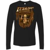 T-Shirts Black / Small It's a trap!! Men's Premium Long Sleeve