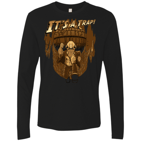 T-Shirts Black / Small It's a trap!! Men's Premium Long Sleeve