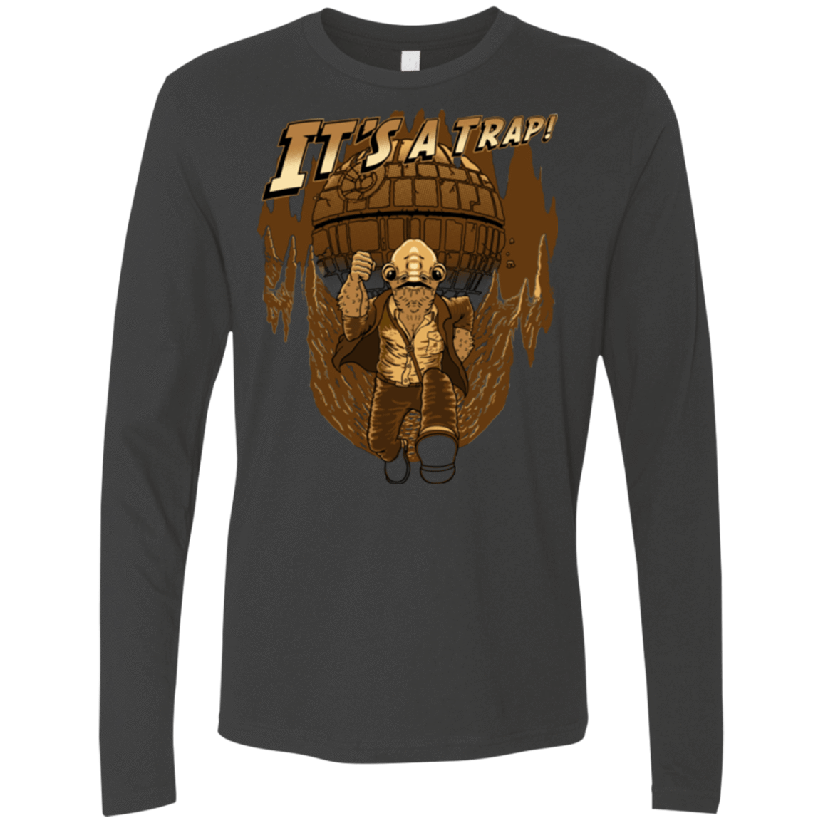 T-Shirts Heavy Metal / Small It's a trap!! Men's Premium Long Sleeve