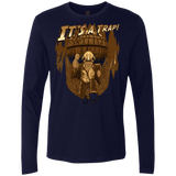 T-Shirts Midnight Navy / Small It's a trap!! Men's Premium Long Sleeve