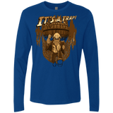 T-Shirts Royal / Small It's a trap!! Men's Premium Long Sleeve