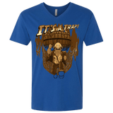 T-Shirts Royal / X-Small It's a trap!! Men's Premium V-Neck