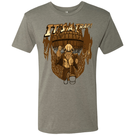 T-Shirts Venetian Grey / Small It's a trap!! Men's Triblend T-Shirt