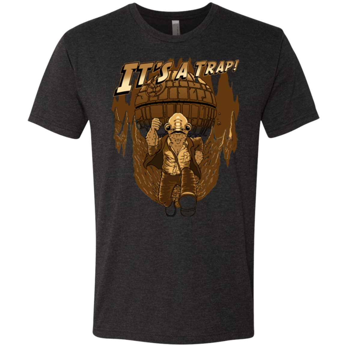 T-Shirts Vintage Black / Small It's a trap!! Men's Triblend T-Shirt