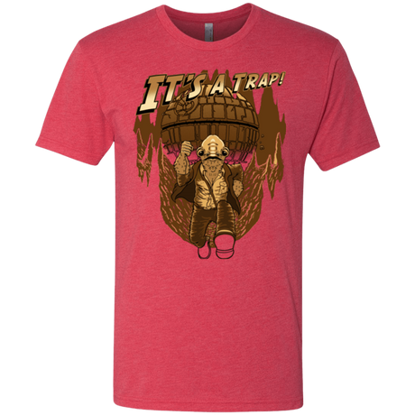 T-Shirts Vintage Red / Small It's a trap!! Men's Triblend T-Shirt
