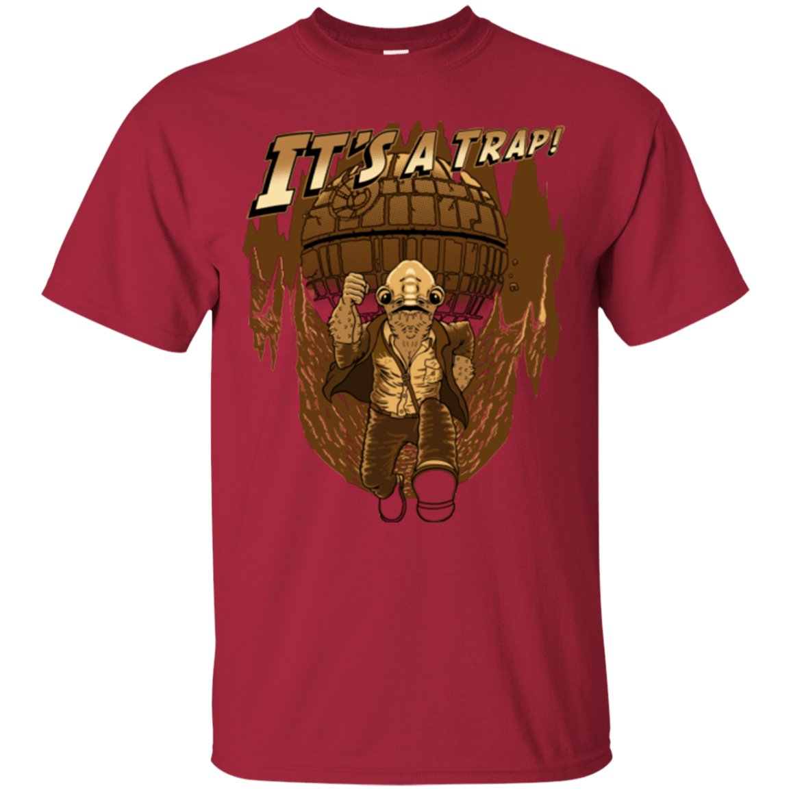T-Shirts Cardinal / Small It's a trap!! T-Shirt