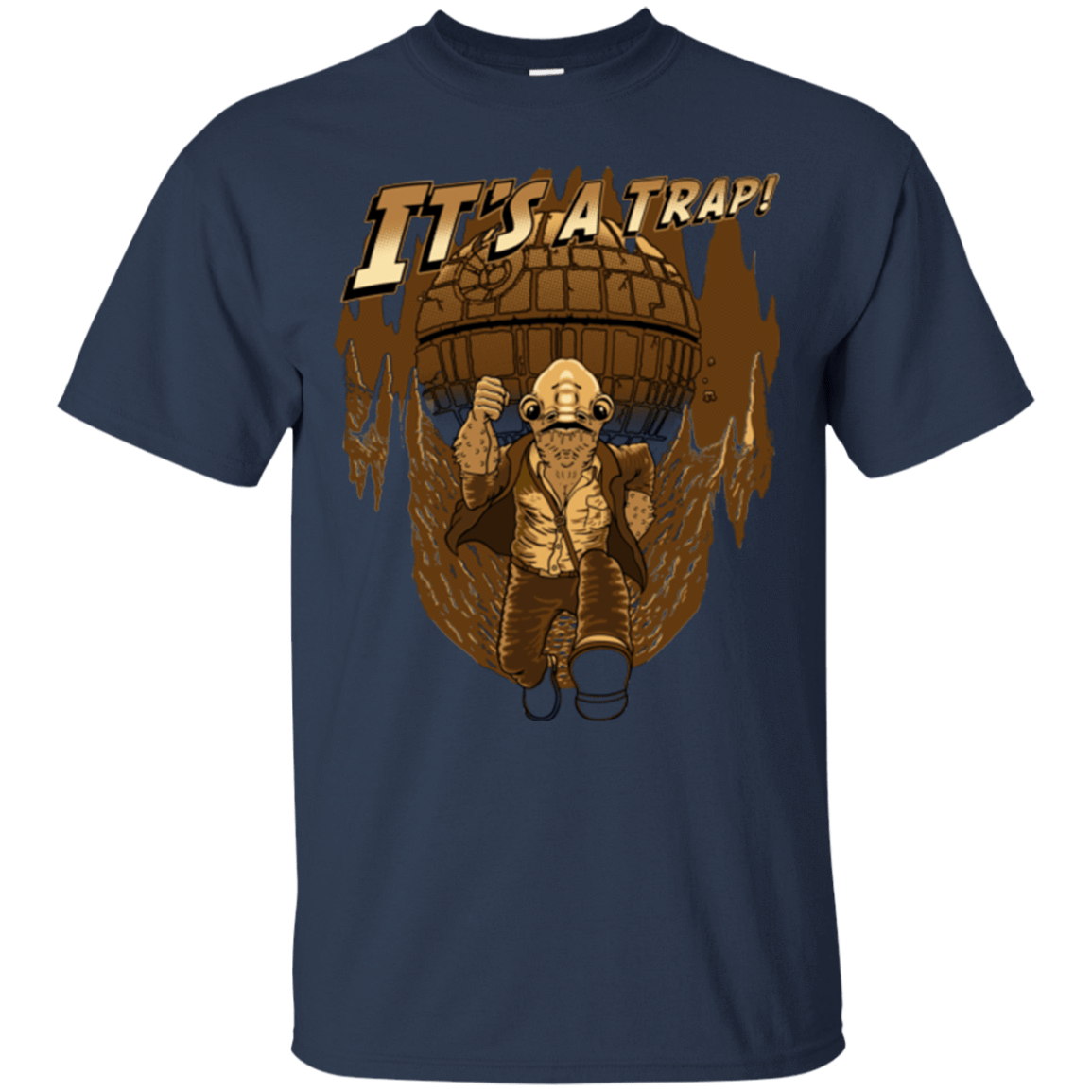 T-Shirts Navy / Small It's a trap!! T-Shirt