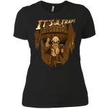 T-Shirts Black / X-Small It's a trap!! Women's Premium T-Shirt