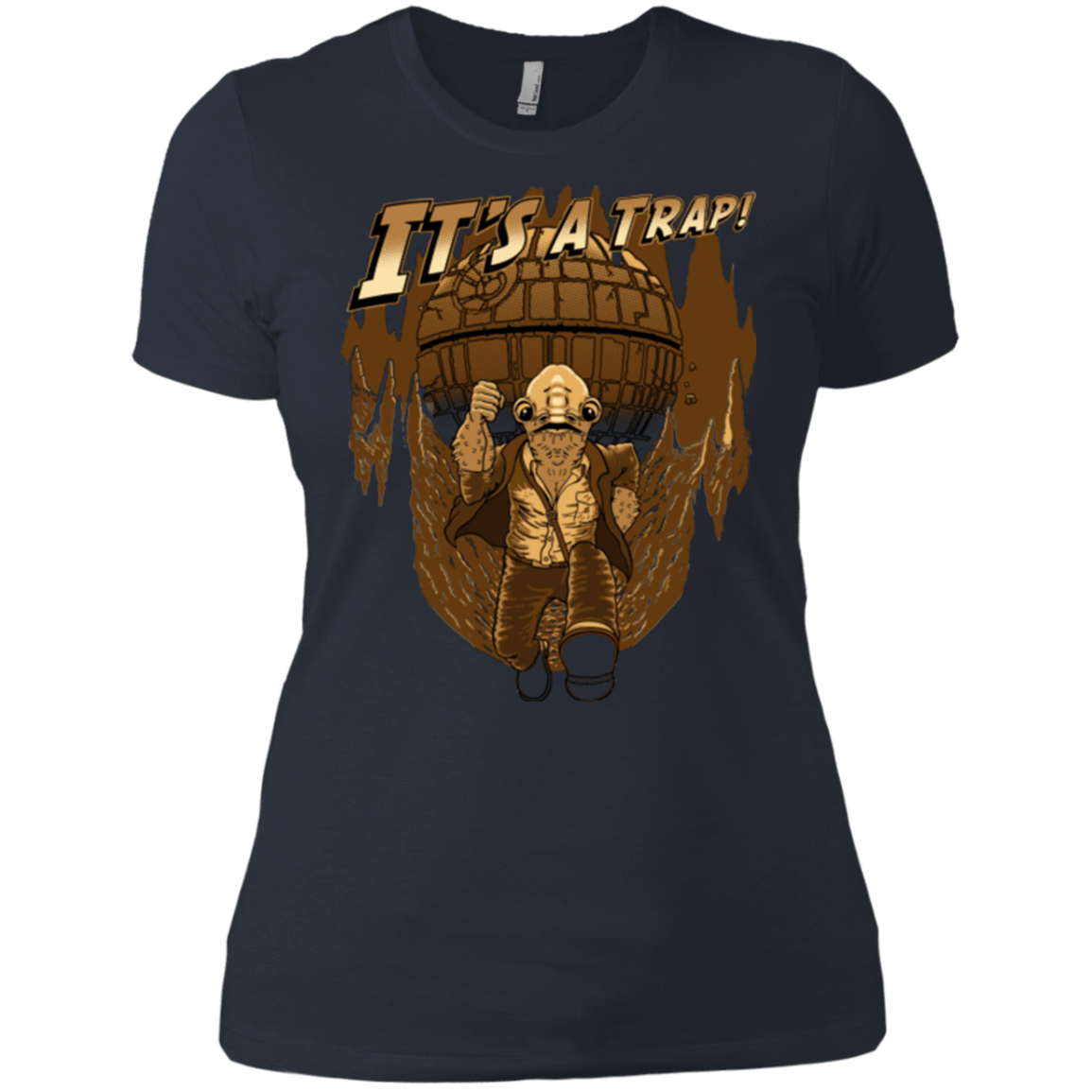 T-Shirts Indigo / X-Small It's a trap!! Women's Premium T-Shirt