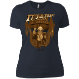 T-Shirts Indigo / X-Small It's a trap!! Women's Premium T-Shirt