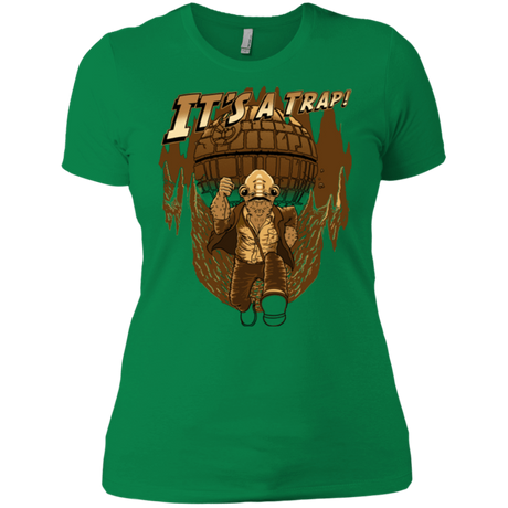T-Shirts Kelly Green / X-Small It's a trap!! Women's Premium T-Shirt