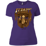 T-Shirts Purple / X-Small It's a trap!! Women's Premium T-Shirt