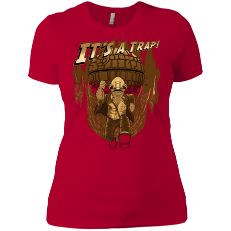 T-Shirts Red / X-Small It's a trap!! Women's Premium T-Shirt