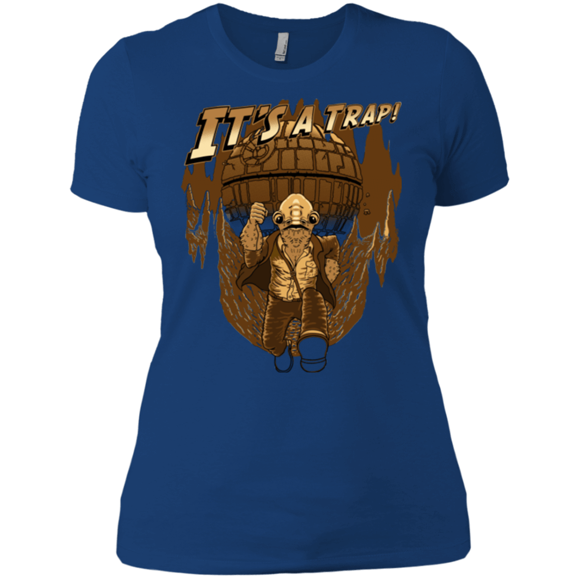 T-Shirts Royal / X-Small It's a trap!! Women's Premium T-Shirt