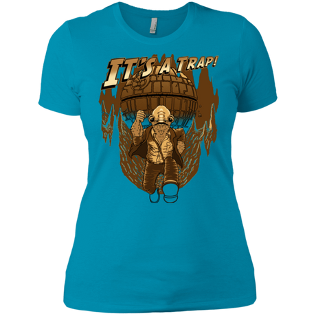 T-Shirts Turquoise / X-Small It's a trap!! Women's Premium T-Shirt