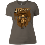 T-Shirts Warm Grey / X-Small It's a trap!! Women's Premium T-Shirt