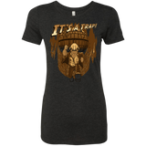 T-Shirts Vintage Black / Small It's a trap!! Women's Triblend T-Shirt
