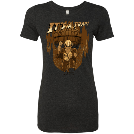 T-Shirts Vintage Black / Small It's a trap!! Women's Triblend T-Shirt
