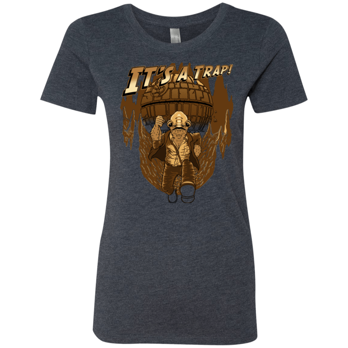 T-Shirts Vintage Navy / Small It's a trap!! Women's Triblend T-Shirt